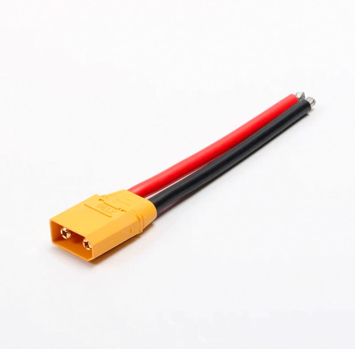 Connector XT90 Male with  silicon wire 10AWG-20cm  Amass