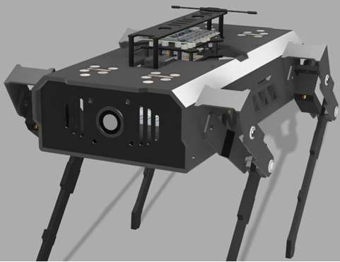 MORA ground robot Type10 frame kit
